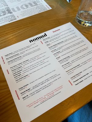 Menu photo 6 Nomad Columbus, OH