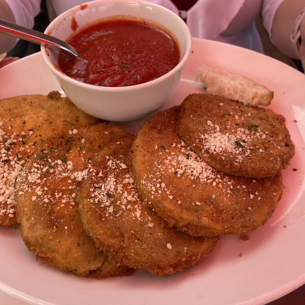 Carmella's Cafe - Breaded eggplant. - Italian Near Me - Youngstown, Ohio