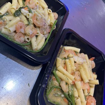 Chef Baba Cooking Class - Shrimp scampi with asparagus - Cooking Classes Near Me - Davie, Florida