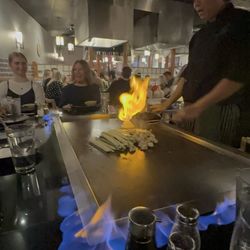 Bonsai Japanese Steakhouse - He lit the table on fire and sang me happy birthday