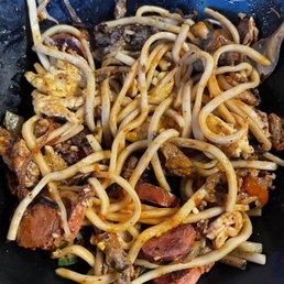 I'll give $5 who can find all the steak in here.