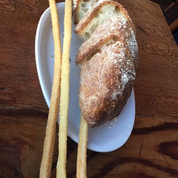 Cascina Spinasse - Complimentary bread and breadsticks - Italian Near Me - Seattle, Washington