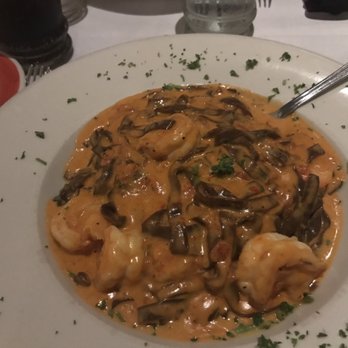 Da Marino - Cocoa infused pasta with shrimp. - Italian Near Me - New York, New York Da Marino - Cocoa infused pasta with shrimp. - Italian Near Me - New York, New York