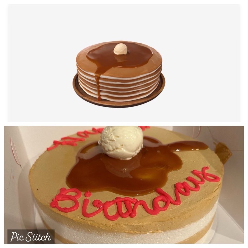 Horrible cake decoration. Looks like a child did it. Waste of $50.