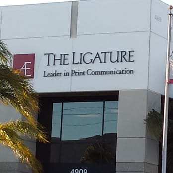 The Ligature - Printing Services Near Me - Los Angeles, California The Ligature - Printing Services Near Me - Los Angeles, California