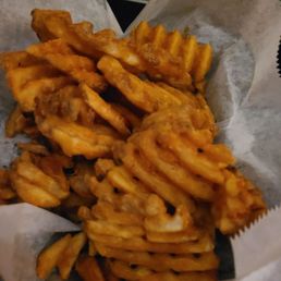 Waffle fries Waffle fries