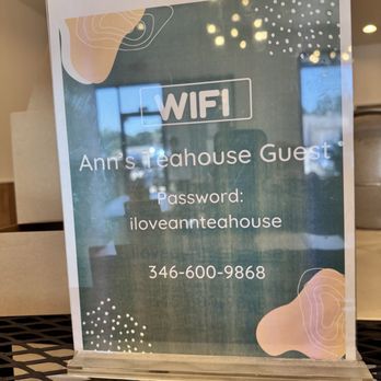 Ann’s Teahouse - wifi - Vietnamese Near Me - Houston, Texas