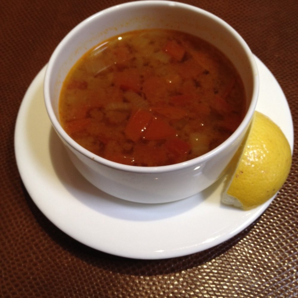 Vegetable soup at canyon ranch.