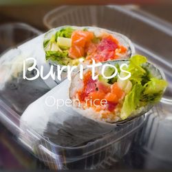 Open Rice - House rainbow Burritos