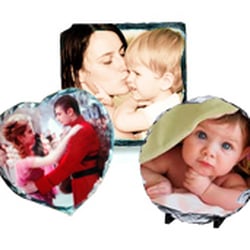 Gaslight Printshop - Personalized Coasters and Slate make great gifts!