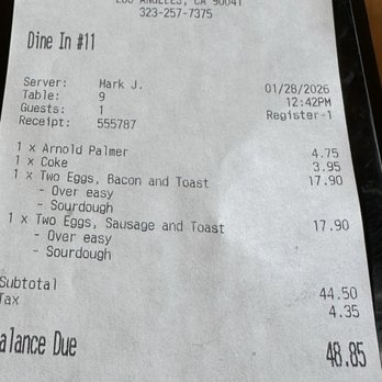 Cindy's Eagle Rock Restaurant - Ordered Coke got Pepsi - Breakfast & Brunch Near Me - Los Angeles, California Cindy's Eagle Rock Restaurant - Ordered Coke got Pepsi - Breakfast & Brunch Near Me - Los Angeles, California