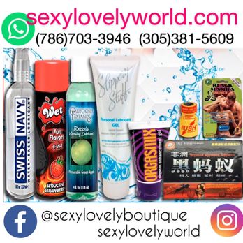 Sexy Lovely - You are welcome to follow us! Facebook @sexylovelyboutique and instagram like sexylovelyworld and be pending of new items and promos. Thanks - Adult Shops Near Me - Miami, Florida Sexy Lovely - You are welcome to follow us! Facebook @sexylovelyboutique and instagram like sexylovelyworld and be pending of new items and promos. Thanks - Adult Shops Near Me - Miami, Florida