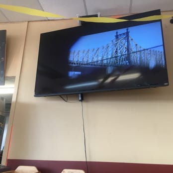 Huge tv with all the games on :)