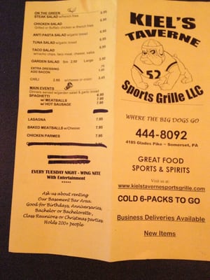 Menu photo 2 BuckHorn Taverne Somerset, PA Menu photo 2 BuckHorn Taverne Somerset, PA