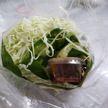Pho King - Sides: green cabbage, hot sauce, basil, jalapenos, and lime - Vietnamese Near Me - Oakland, California Pho King - Sides: green cabbage, hot sauce, basil, jalapenos, and lime - Vietnamese Near Me - Oakland, California