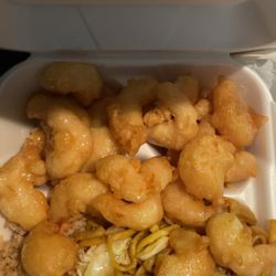 Kung Fu China Express - Coconut shrimp, lo mein/fried rice