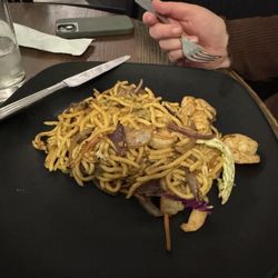 Slurping Bear Asian - Lo mein with shrimp