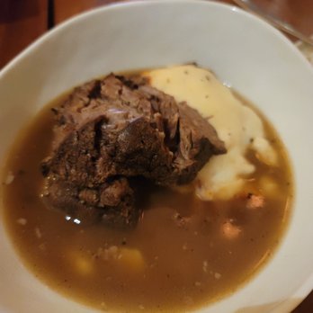 The StoneRose Restaurant - Appetizer portion of  Braised Beef Short Ribs Over Mac & Cheese - Bars Near Me - Conshohocken, Pennsylvania