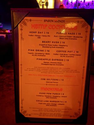 Menu photo 2 Saigon Blonde Saint Petersburg, FL