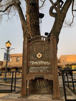 Taos Plaza by null