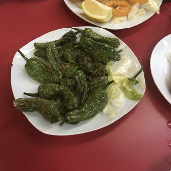 Victoria - Peppers were good but lacked salt - Tapas Bars Near Me - Barcelona, B