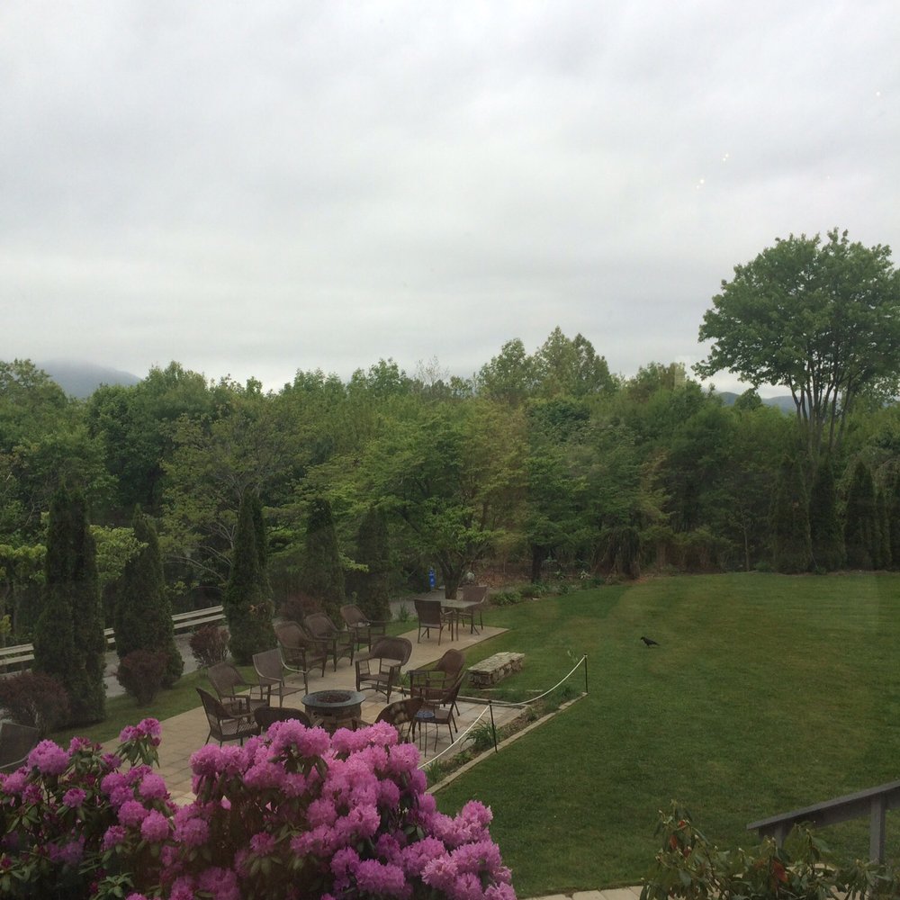 Crestwood Resort and Spa - Beautiful view from inside the restaurant. - Hotels Near Me - Boone, North Carolina