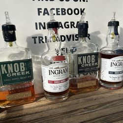 Kentucky River Tours - Our 2 bourbons and 2 ryes