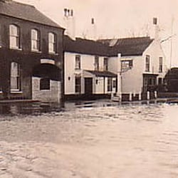 Floods - The Baccus Hotel Sutton on Sea High St 1953
