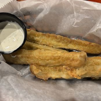 Denver Improv - Fried pickles with ranch - Comedy Clubs Near Me - Denver, Colorado Denver Improv - Fried pickles with ranch - Comedy Clubs Near Me - Denver, Colorado