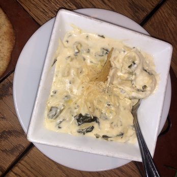 Prasino - Spinach and Artichoke Dip Dinner - New American Near Me - La Grange, Illinois