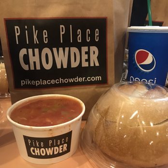 Pike Place Chowder - Manhattan Clam Chowder - Seafood Near Me - Seattle, Washington