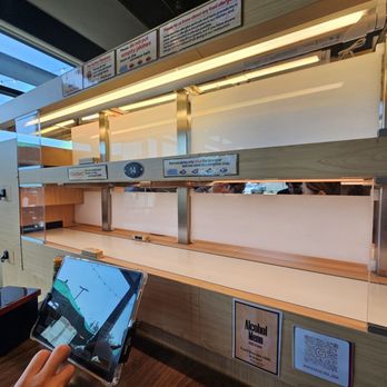 Waka Sakura - You order at the tablet and it arrives thru the conveyor - Conveyor Belt Sushi Near Me - Irvine, California Waka Sakura - You order at the tablet and it arrives thru the conveyor - Conveyor Belt Sushi Near Me - Irvine, California