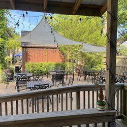 Kafe Kava - The outdoor patio.