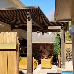 Houston Siding - Loved the new siding so much I added a pergola.