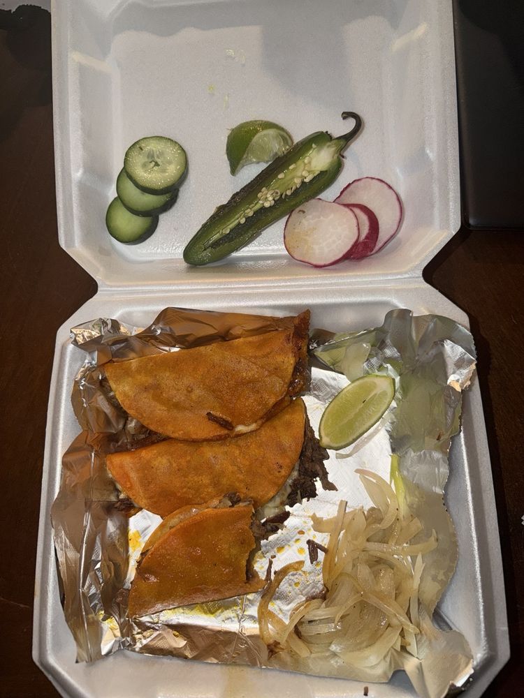 Food from Tito’s Tacos