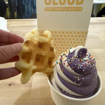 Cloud Soft Serve & Waffles - Gluten free mochi waffle - Ice Cream & Frozen Yogurt Near Me - Edmond, Oklahoma Cloud Soft Serve & Waffles - Gluten free mochi waffle - Ice Cream & Frozen Yogurt Near Me - Edmond, Oklahoma