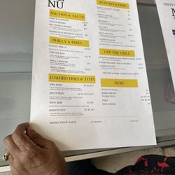 Marie's Snack Shack - Menu