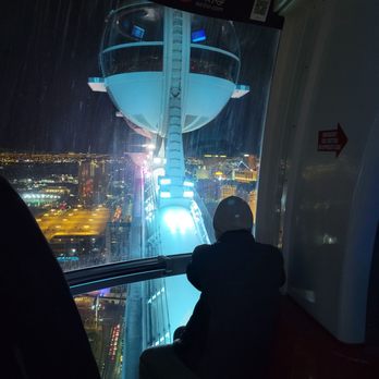 The High Roller - From within our pod - Amusement Parks Near Me - Las Vegas, Nevada