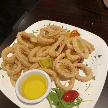 Blue Water Seafood - Rhode Island Calamari with Banana Peppers - Seafood Near Me - East Brunswick, New Jersey