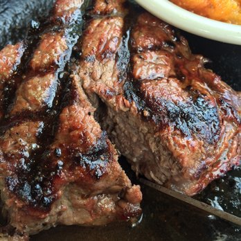 Damons Grill - My medium steak that's very well done. - Seafood Near Me - Myrtle Beach, South Carolina