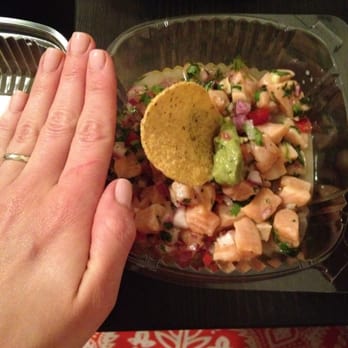 Fresko - Salmon Ceviche - Kosher Near Me - Aventura, Florida Fresko - Salmon Ceviche - Kosher Near Me - Aventura, Florida