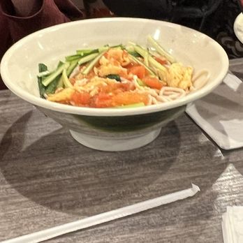 Xi'an Cuisine - 91. Noodles with Tomato and Egg Sauce - Chinese Near Me - Naperville, Illinois Xi'an Cuisine - 91. Noodles with Tomato and Egg Sauce - Chinese Near Me - Naperville, Illinois