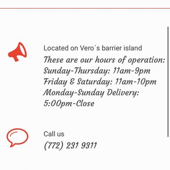 Nino's Cafe - Hours of Operation - Italian Near Me - Vero Beach, Florida