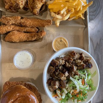 10Q Chicken - Great meal. Cheese fries. Wings. Panko chicken tenders. Korean bbq bowl. The 10Q sandwich. - Chicken Shop Near Me - Evanston, Illinois 10Q Chicken - Great meal. Cheese fries. Wings. Panko chicken tenders. Korean bbq bowl. The 10Q sandwich. - Chicken Shop Near Me - Evanston, Illinois