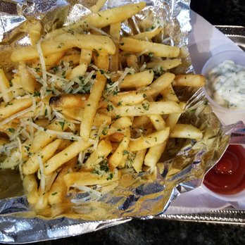Bosa Boba - Garlicky parmesan fries with a garlic mayo sauce, yummy. - Bubble Tea Near Me - Las Vegas, Nevada Bosa Boba - Garlicky parmesan fries with a garlic mayo sauce, yummy. - Bubble Tea Near Me - Las Vegas, Nevada