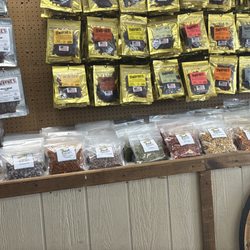 Mountain View RV Park - Huge jerky selection including some exotic flavors like shark, alligator and python.