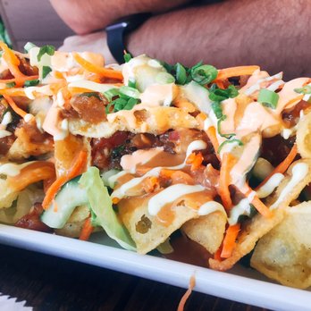 Chive - Tuna Poke Nachos - Salad Near Me - Vero Beach, Florida