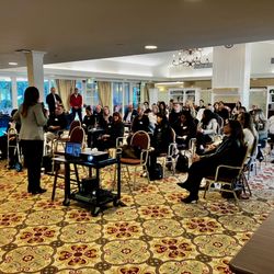Senior Helpers - Honored to speak to fellow colleagues. Innovating Senior Care: Compassion, Connection, and Care.