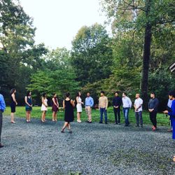 Rock Quarry Farm - Their open area where they had the ceremony