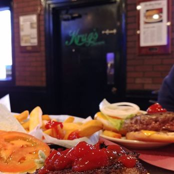 Krug's Tavern - Cheese burgers at Krugs, YUM - Dive Bars Near Me - Newark, New Jersey